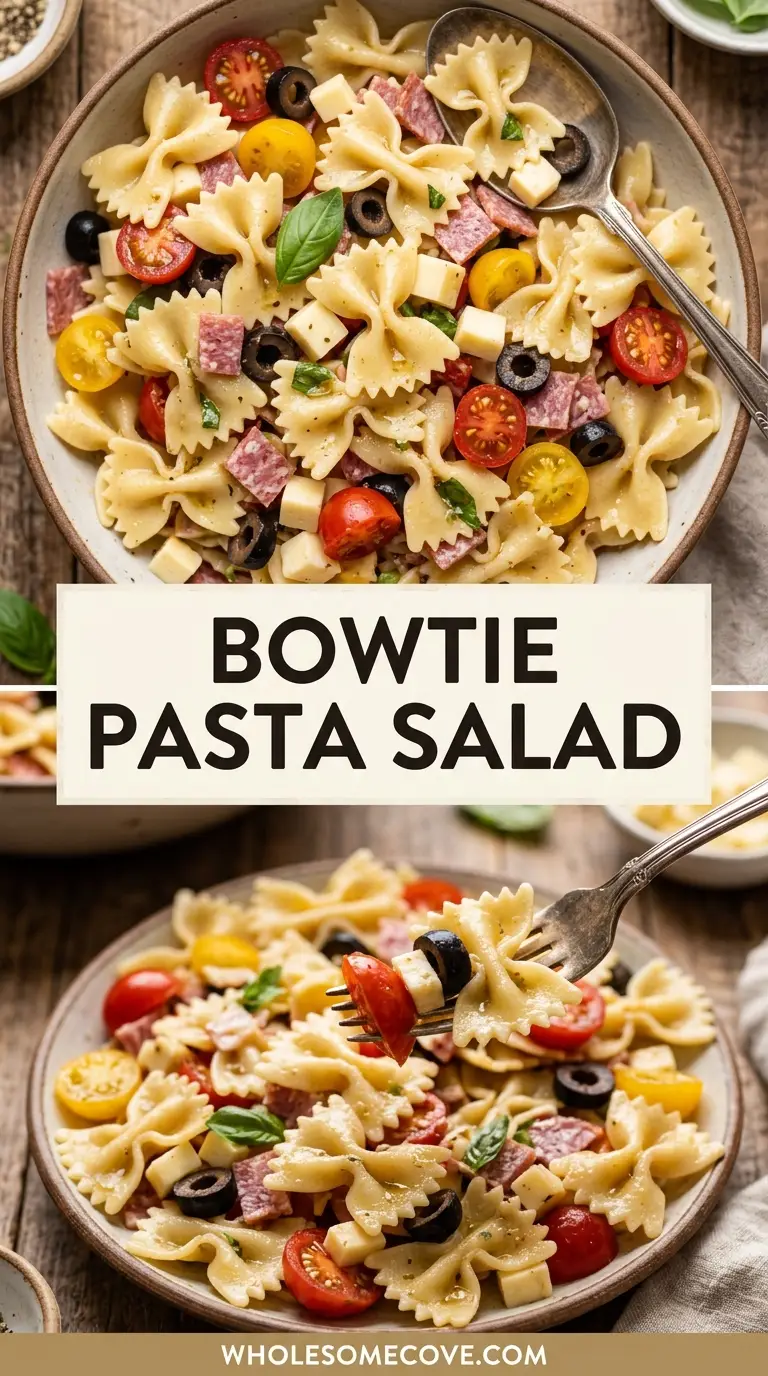 Bowtie Pasta Salad Recipe