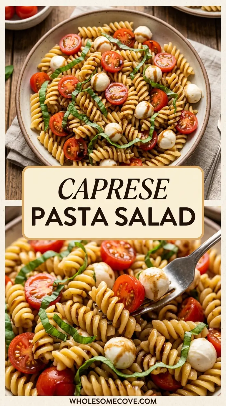 Caprese Pasta Salad Recipe