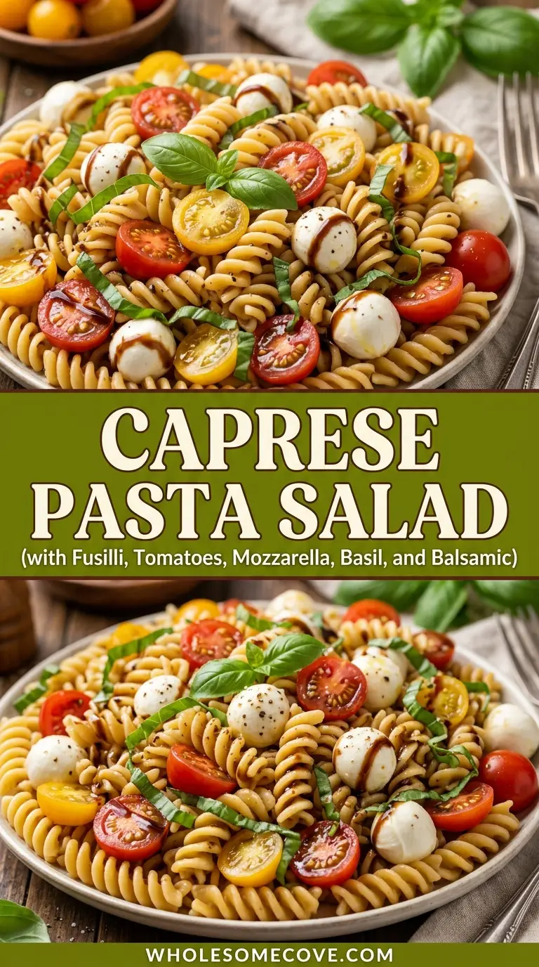 Caprese Pasta Salad Recipe