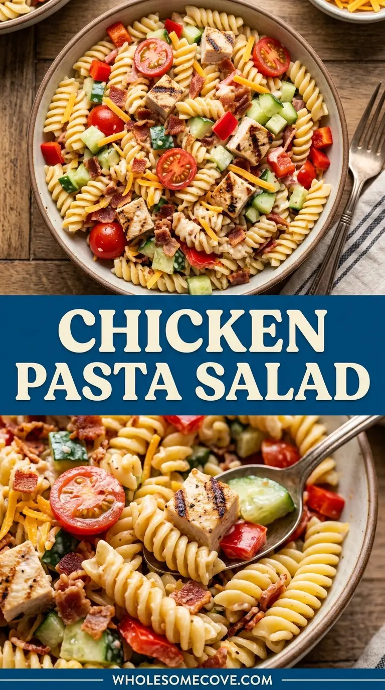 Chicken Pasta Salad Recipe