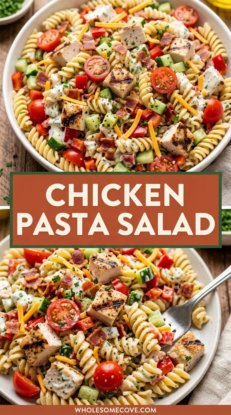 Chicken Pasta Salad Recipe