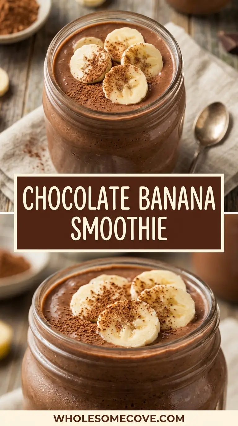 Chocolate Banana Smoothie Recipe