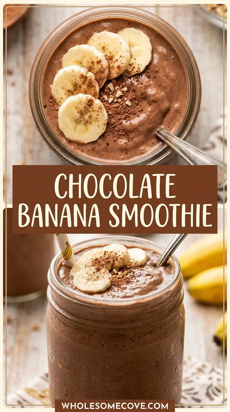 Chocolate Banana Smoothie Recipe