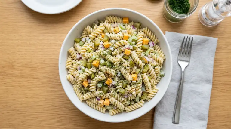 Dill Pickle Pasta Salad Recipe