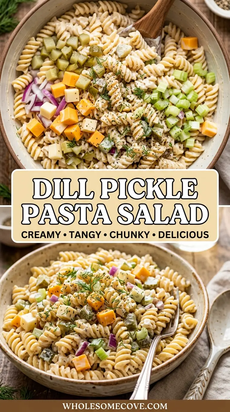 Dill Pickle Pasta Salad Recipe