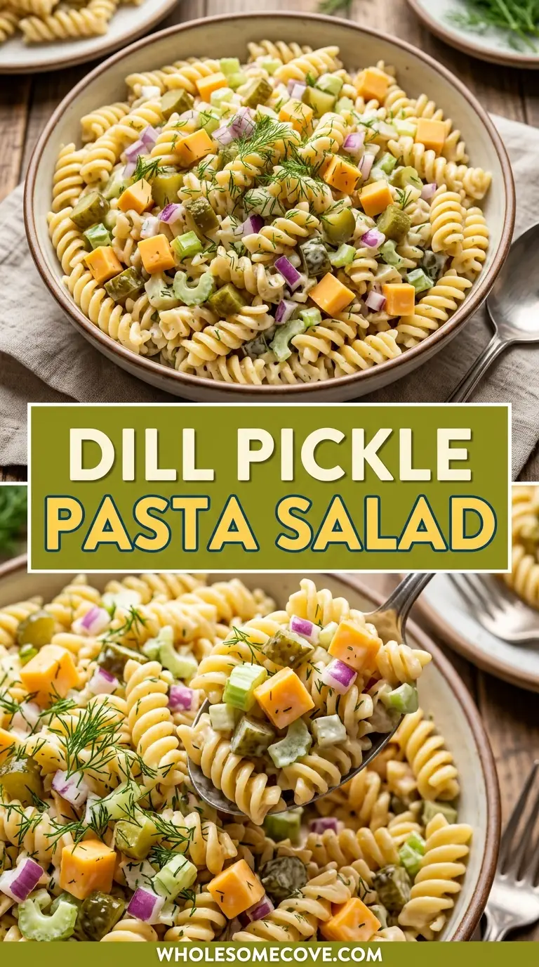 Dill Pickle Pasta Salad Recipe