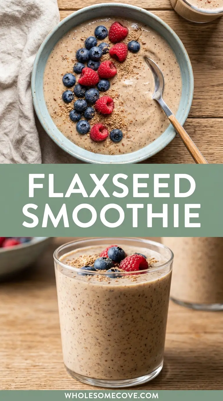 Flaxseed Smoothie Recipe