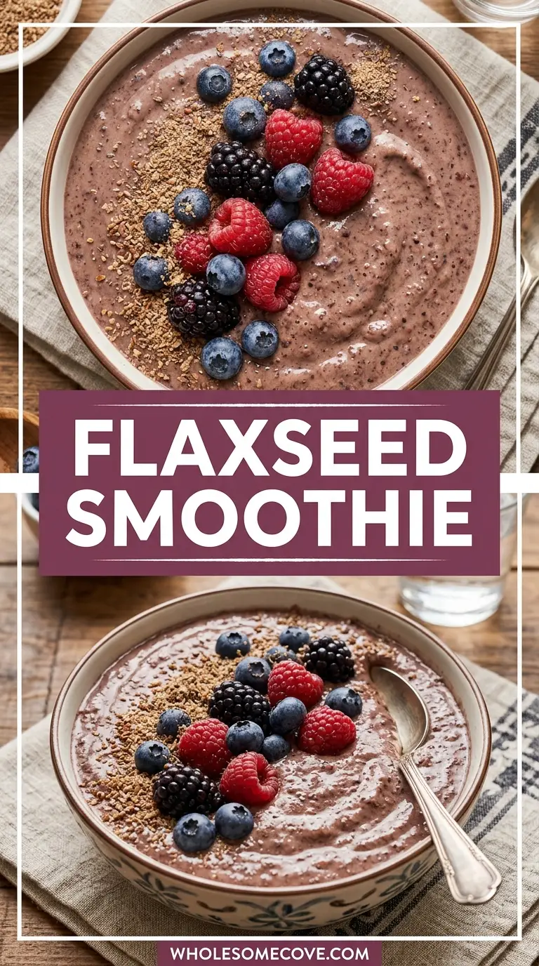 Flaxseed Smoothie Recipe