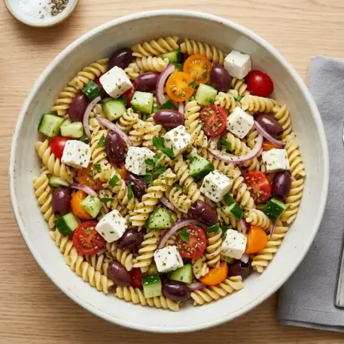 Greek Pasta Salad Recipe