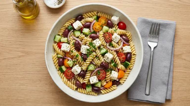 Greek Pasta Salad Recipe
