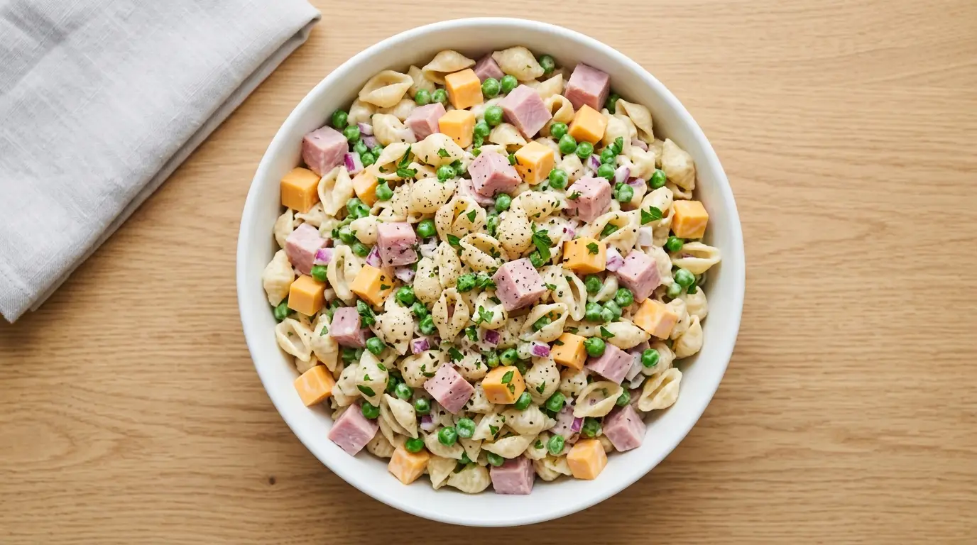 Ham Pasta Salad Recipe