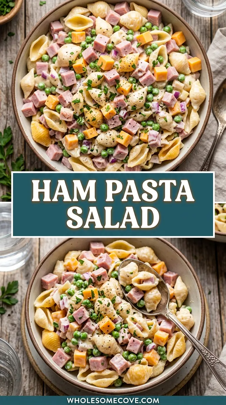 Ham Pasta Salad Recipe
