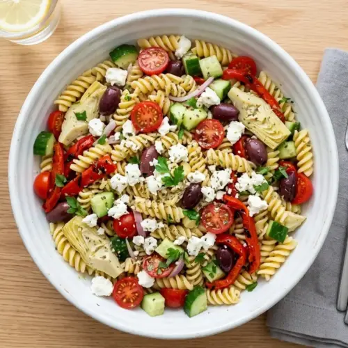 Mediterranean Pasta Salad Recipe