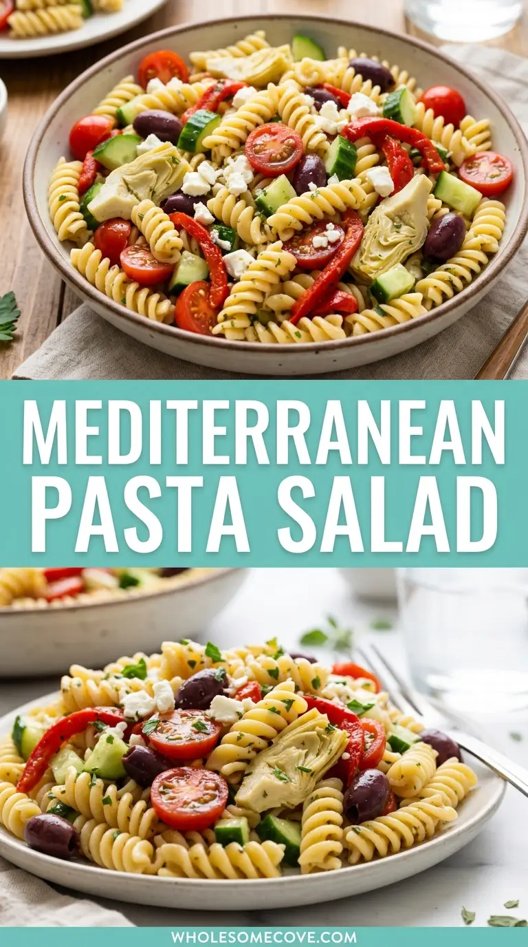 Mediterranean Pasta Salad Recipe