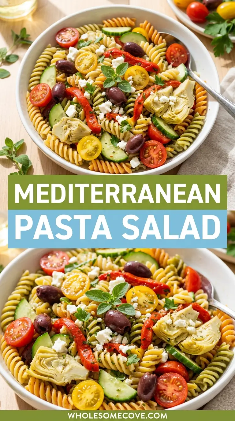 Mediterranean Pasta Salad Recipe