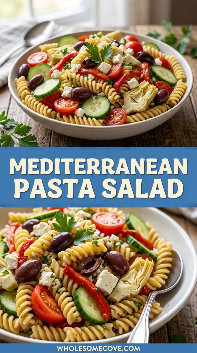 Mediterranean Pasta Salad Recipe