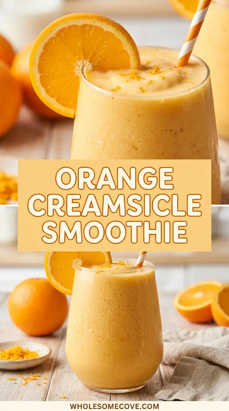 Orange Creamsicle Smoothie Recipe