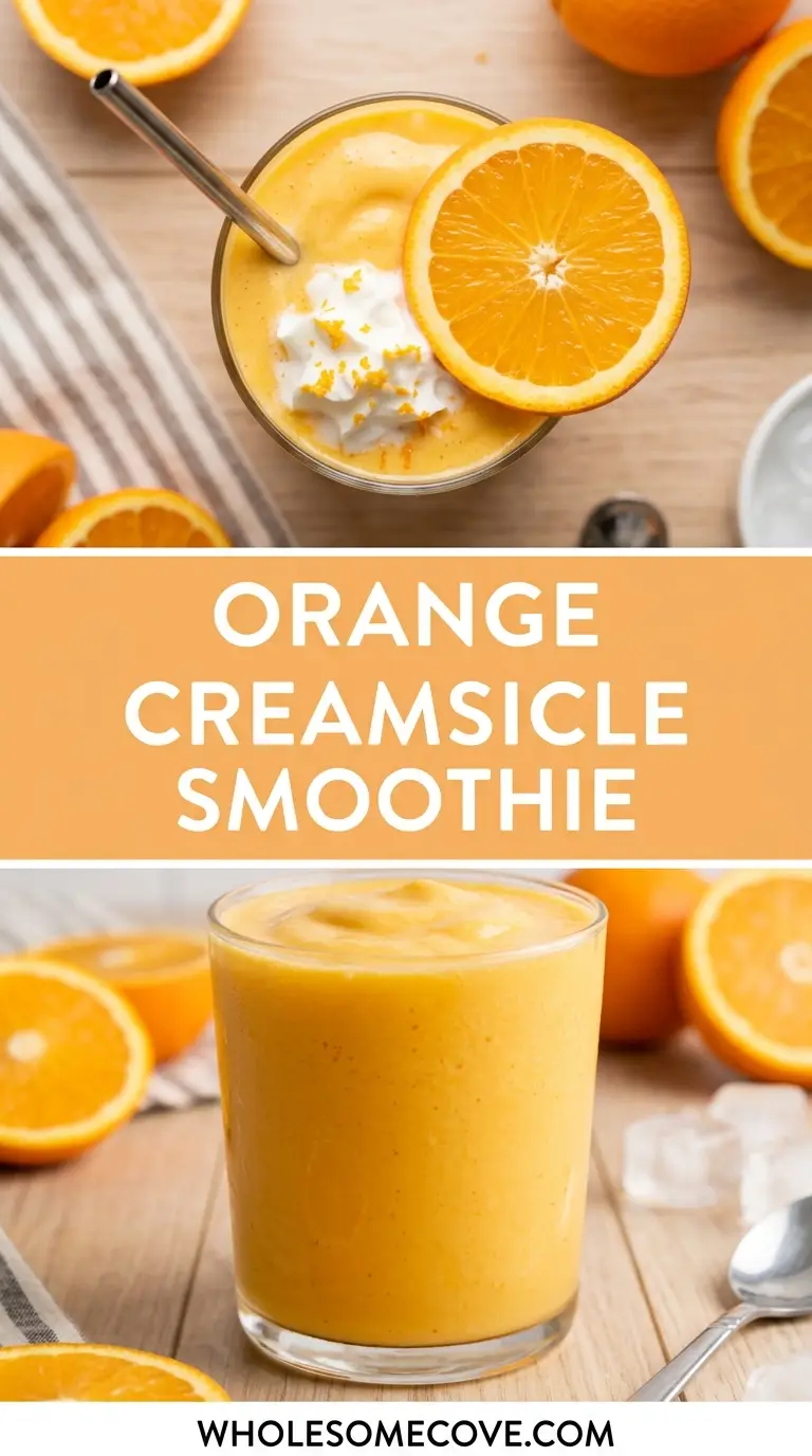Orange Creamsicle Smoothie Recipe
