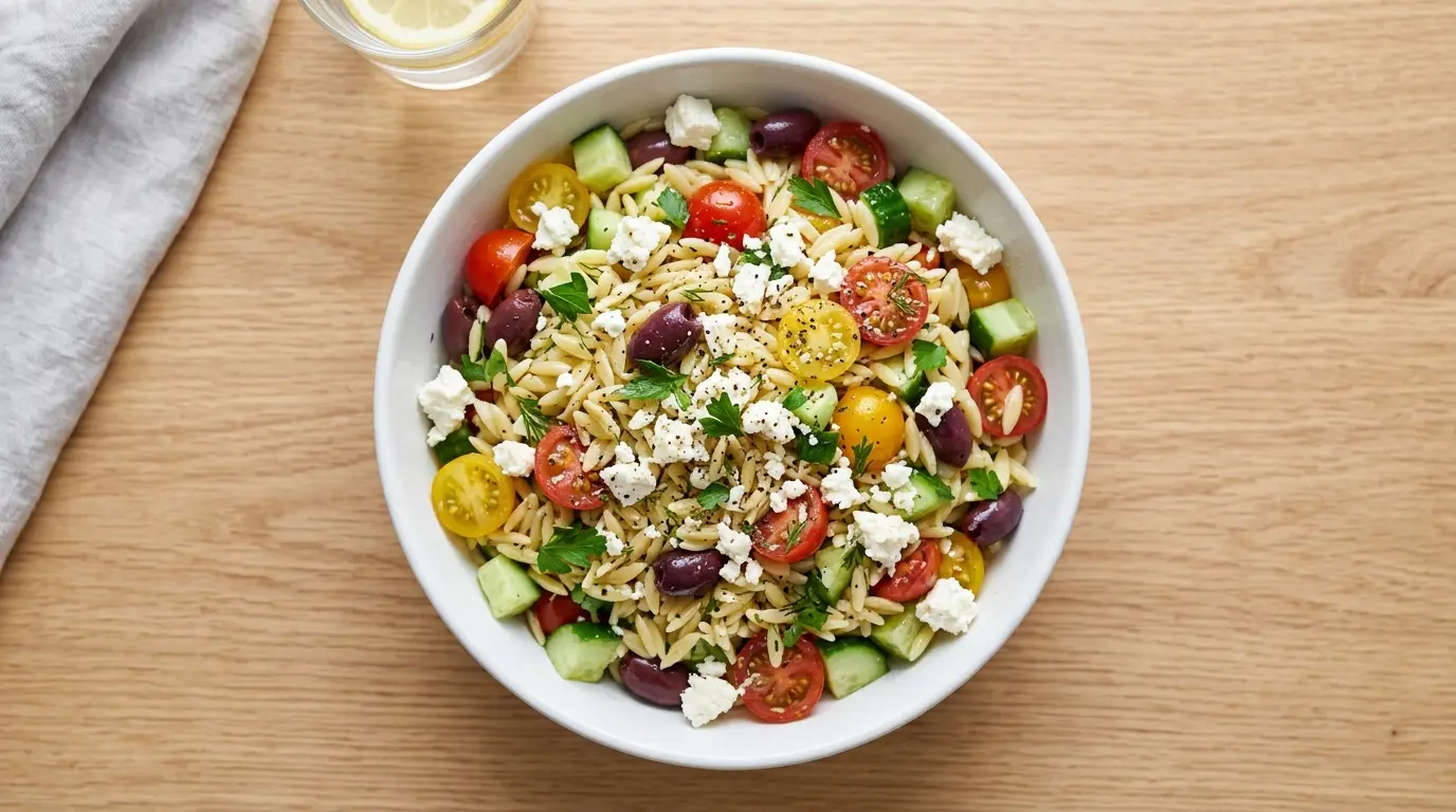 Orzo Pasta Salad Recipe