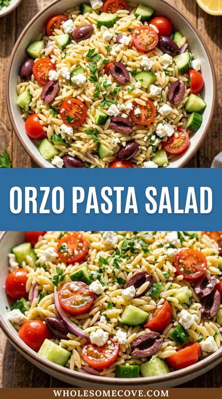 Orzo Pasta Salad Recipe