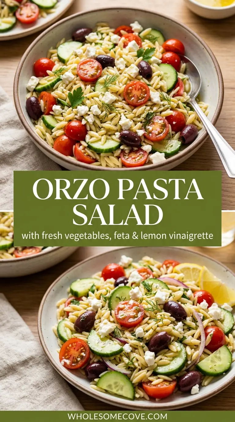 Orzo Pasta Salad Recipe