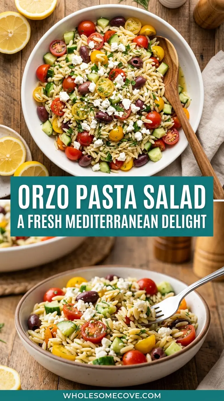 Orzo Pasta Salad Recipe