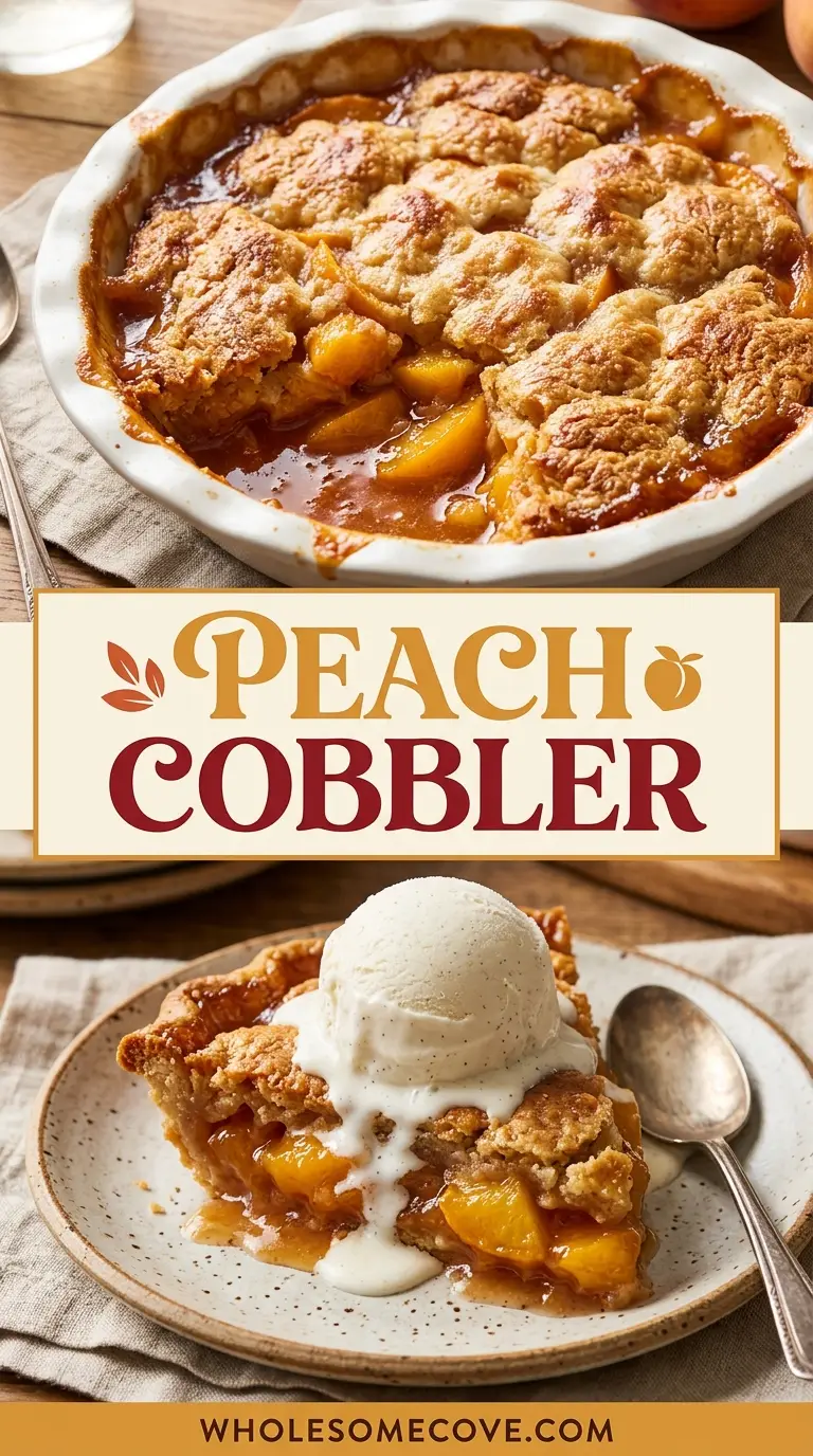 Peach Cobbler Recipe