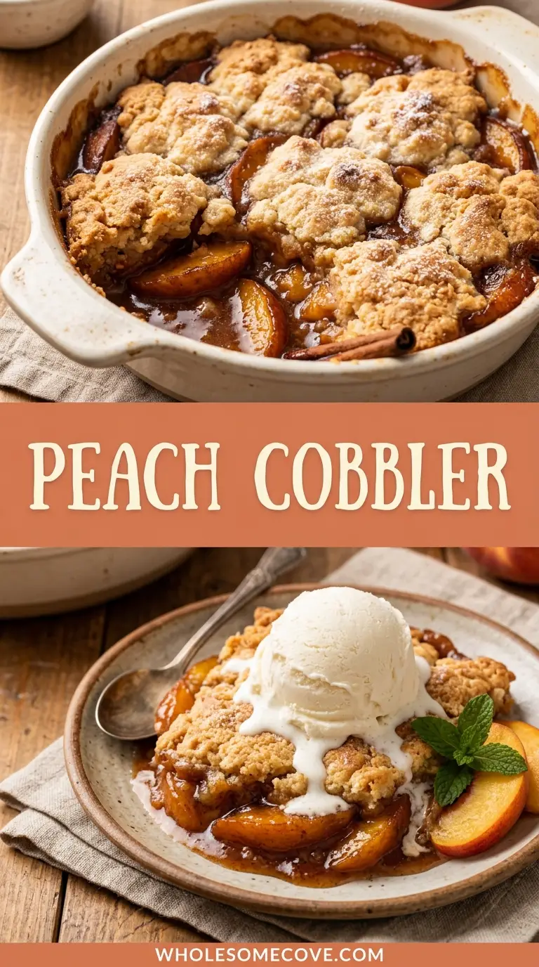 Peach Cobbler Recipe