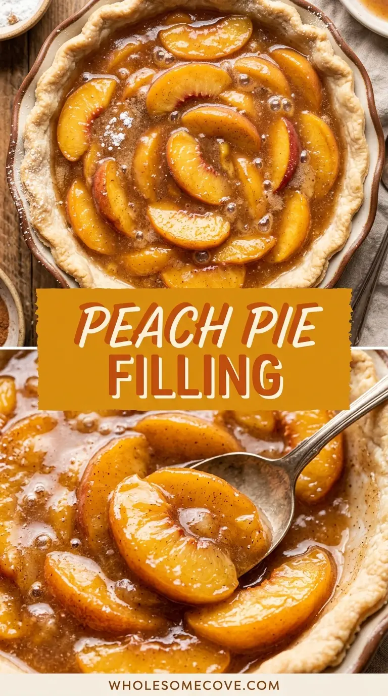 Peach Pie Filling Recipe
