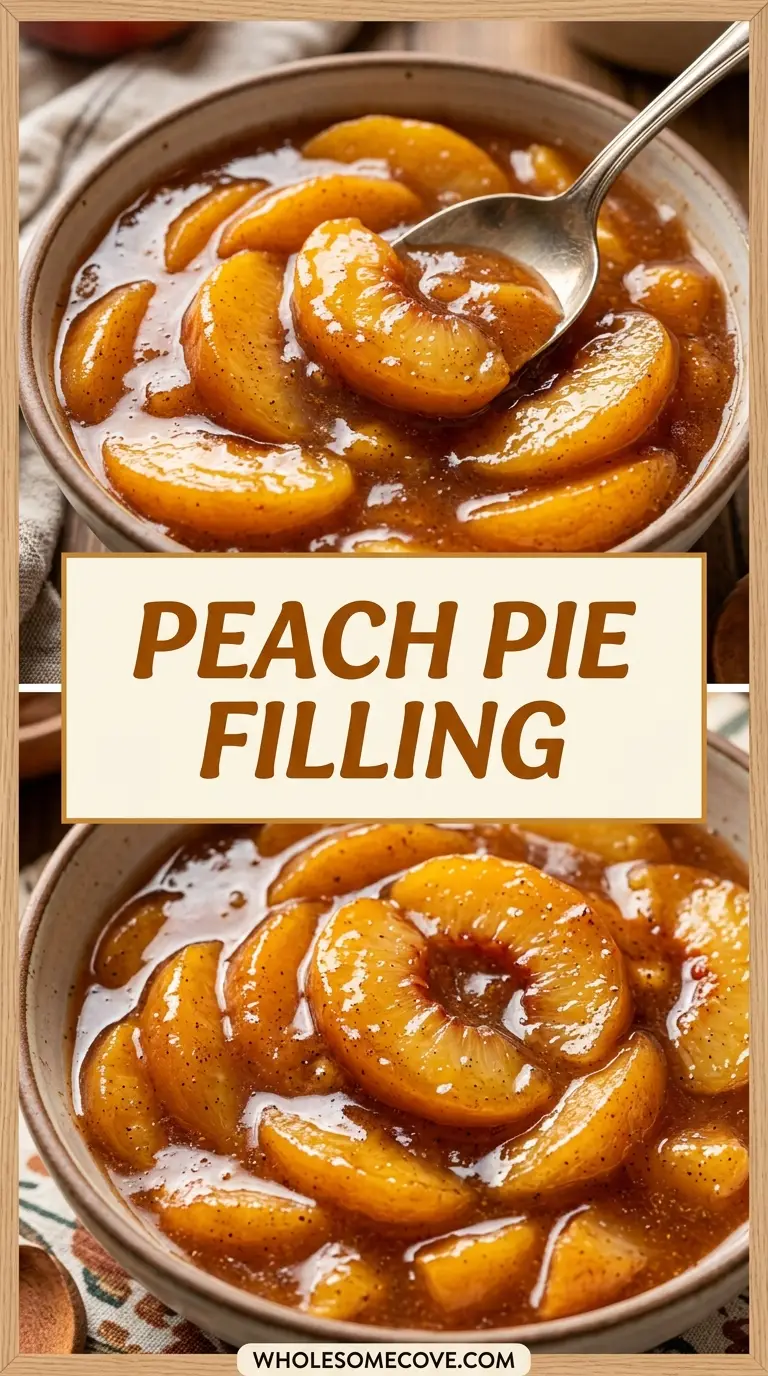 Peach Pie Filling Recipe