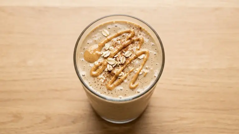 Peanut Butter Oatmeal Smoothie Recipe