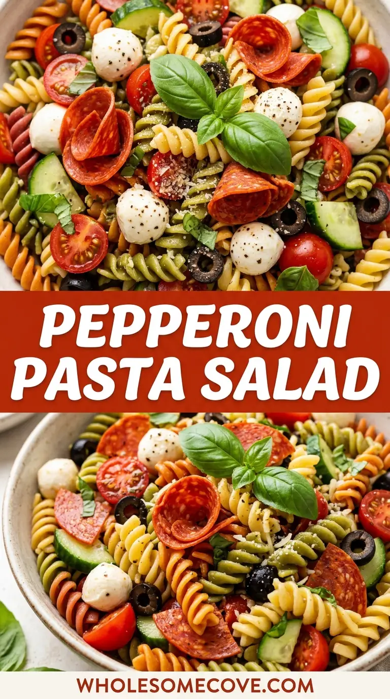 Pepperoni Pasta Salad Recipe
