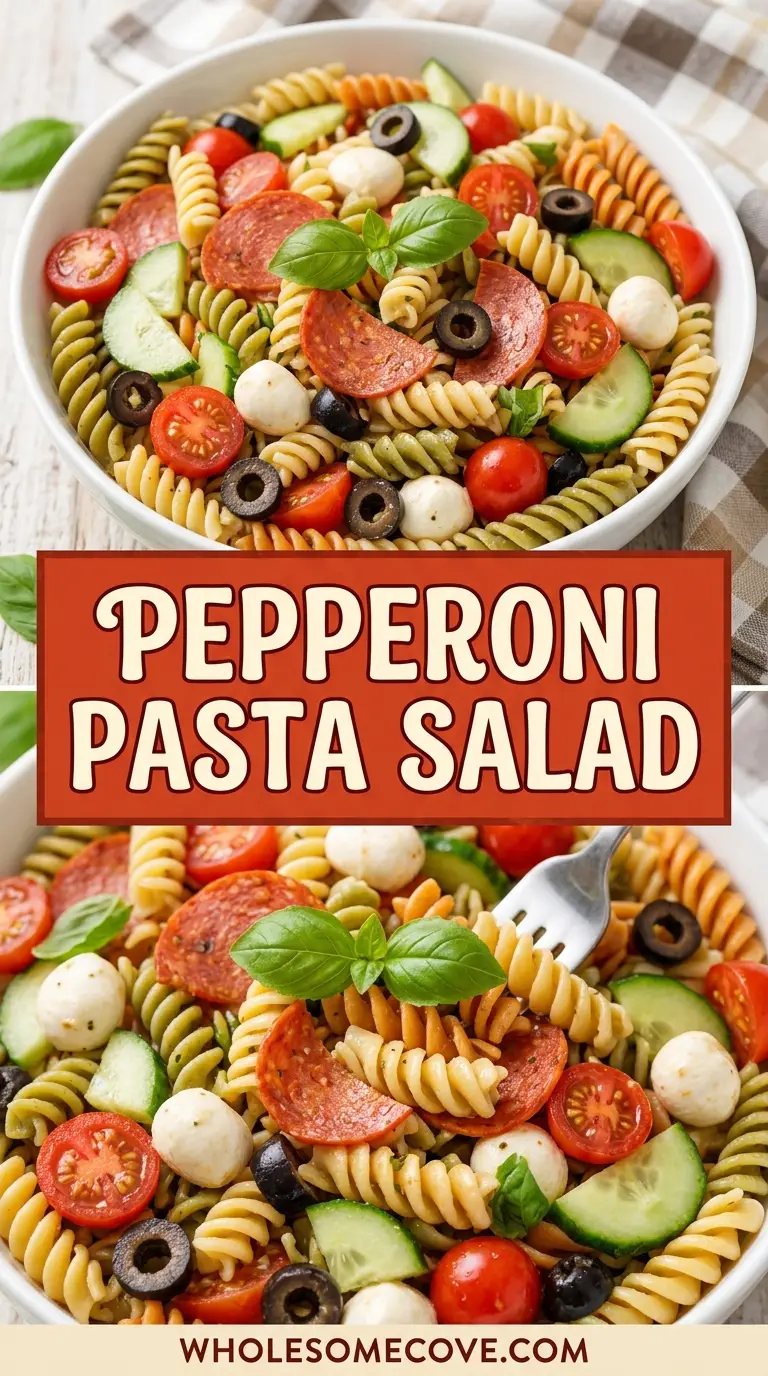 Pepperoni Pasta Salad Recipe
