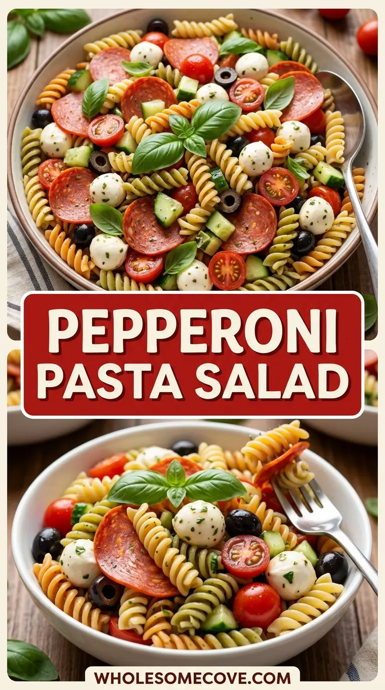 Pepperoni Pasta Salad Recipe
