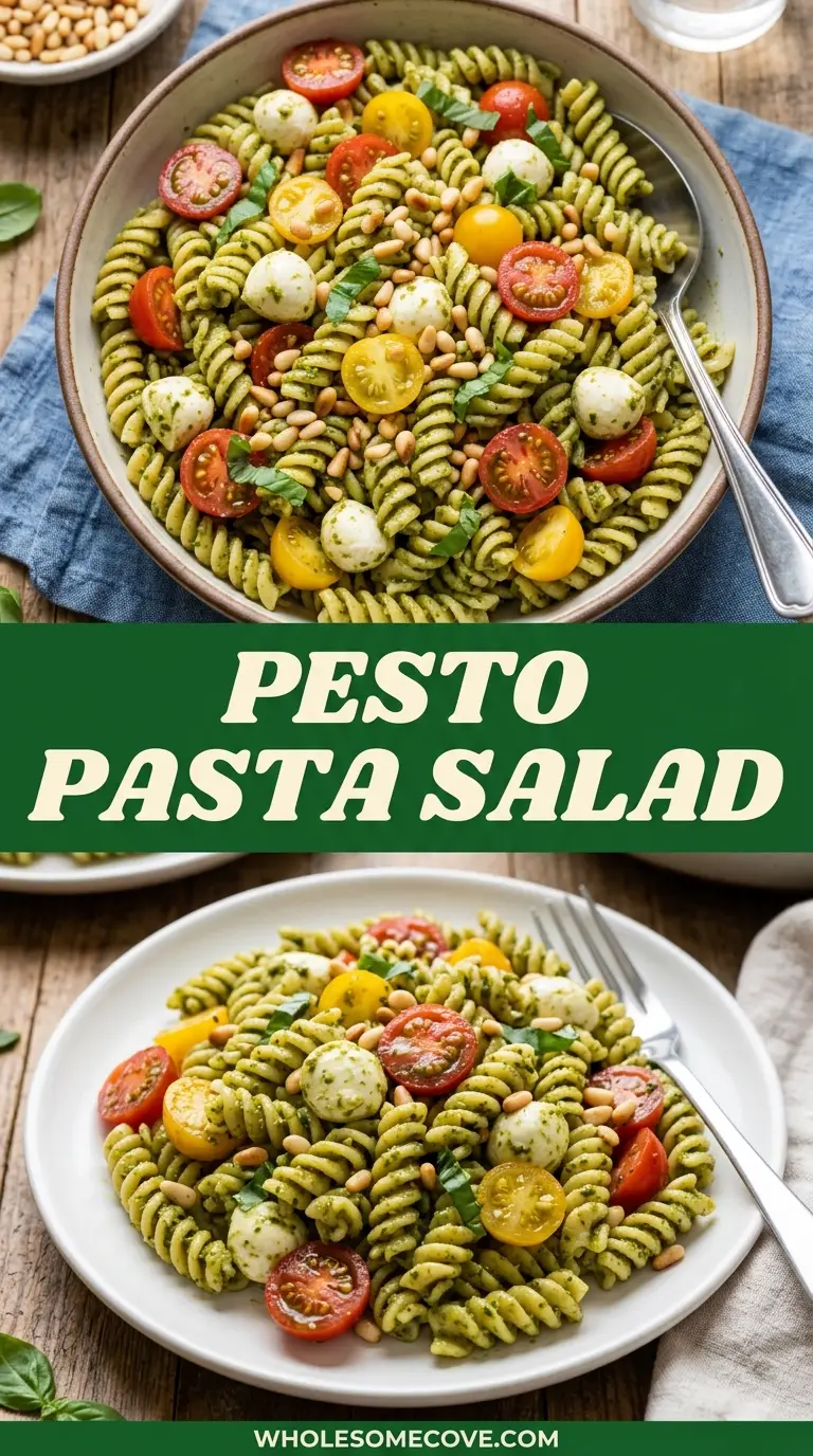 Pesto Pasta Salad Recipe