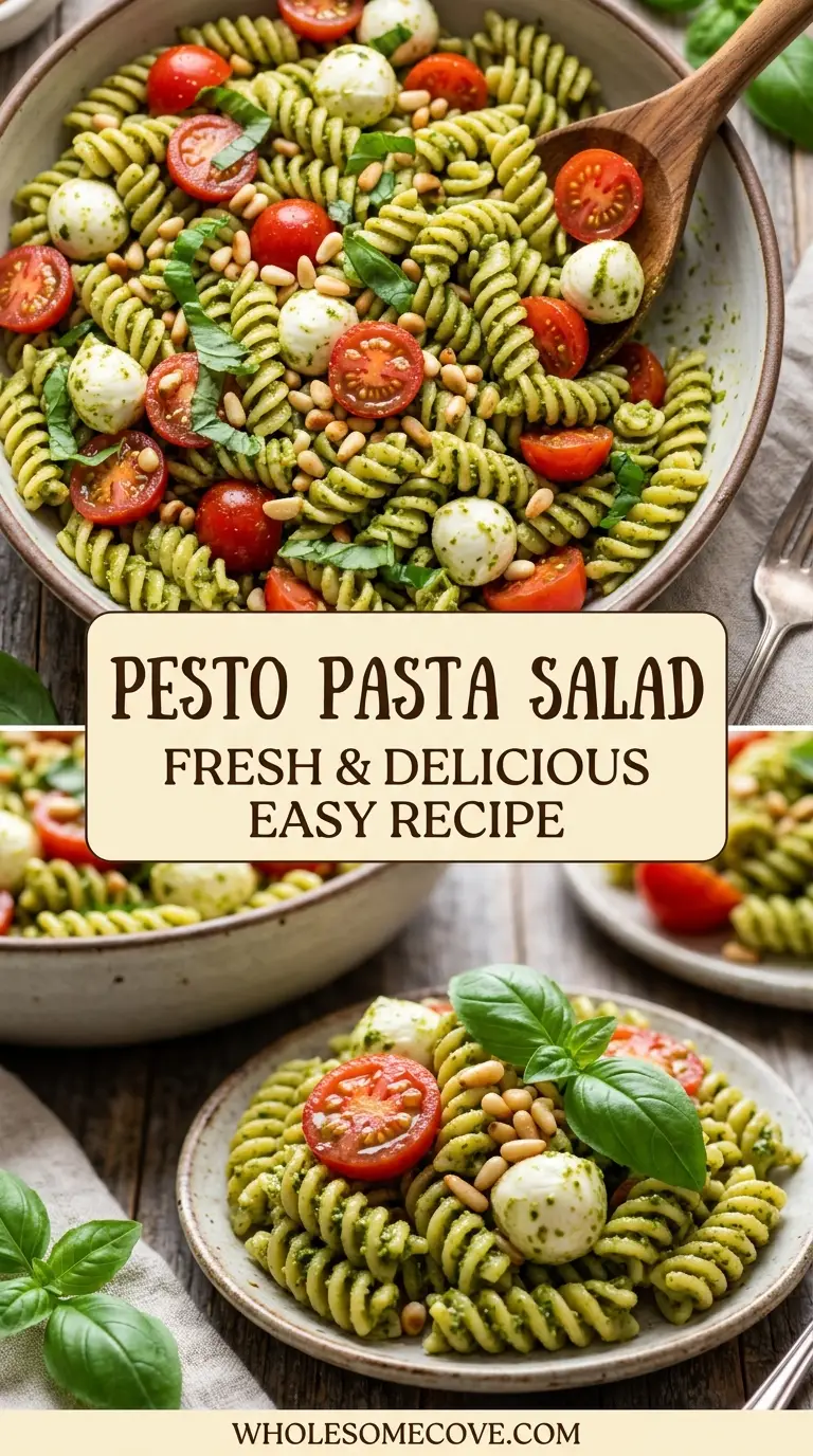 Pesto Pasta Salad Recipe