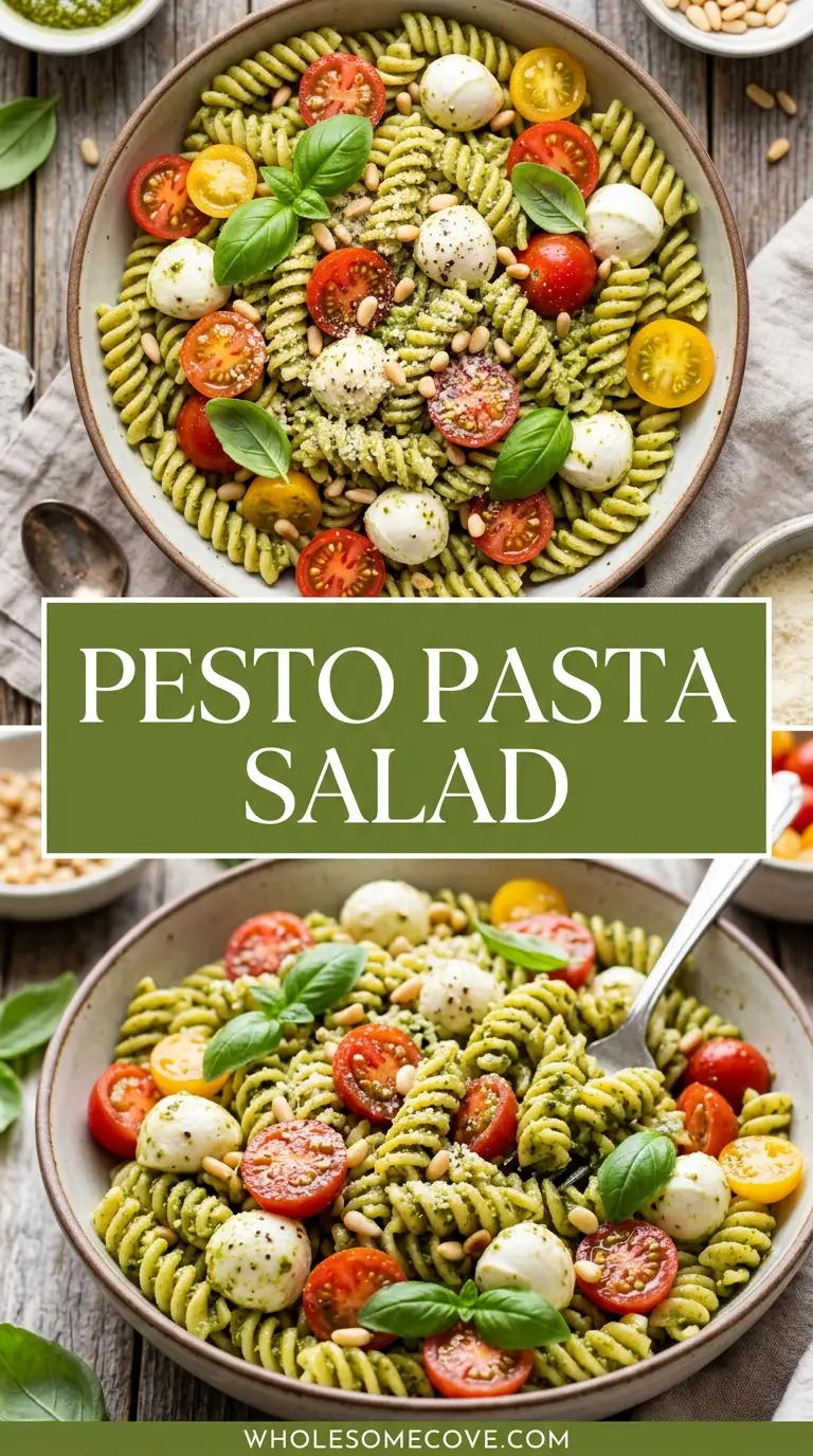 Pesto Pasta Salad Recipe