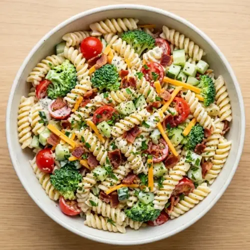 Ranch Pasta Salad Recipe