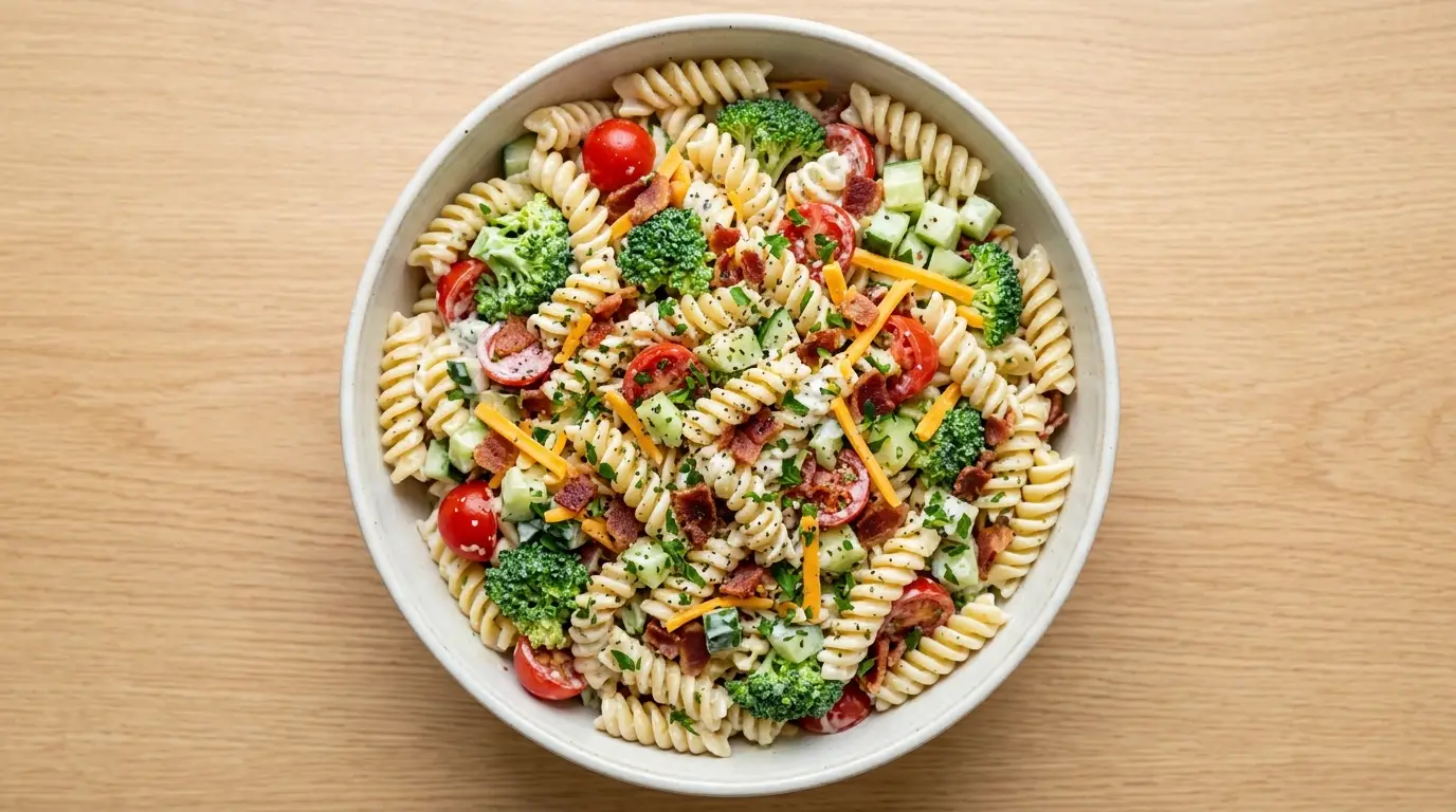 Ranch Pasta Salad Recipe