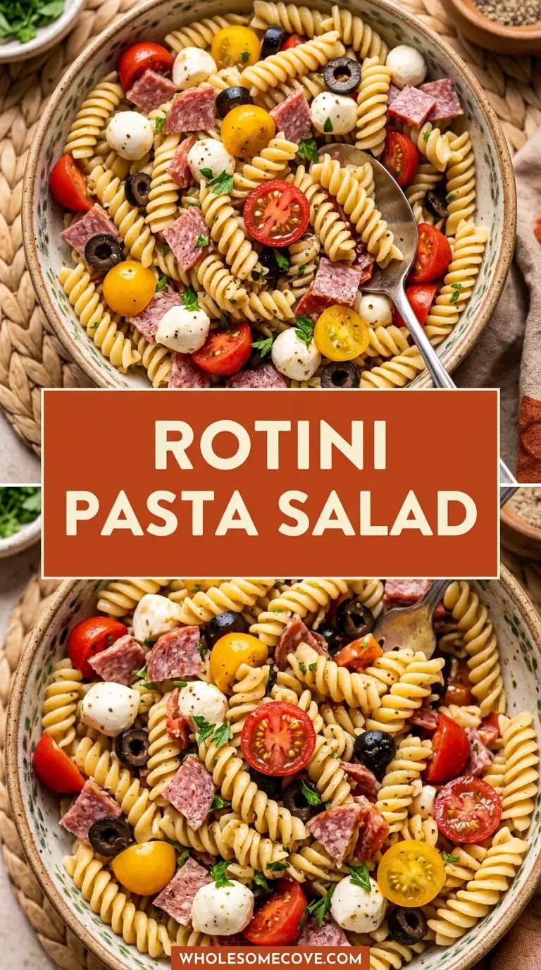 Rotini Pasta Salad Recipe
