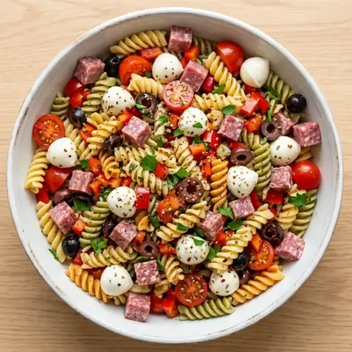 Salami Pasta Salad Recipe