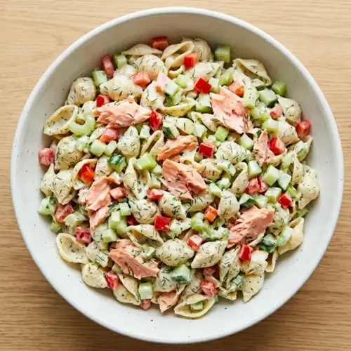 Salmon Pasta Salad Recipe
