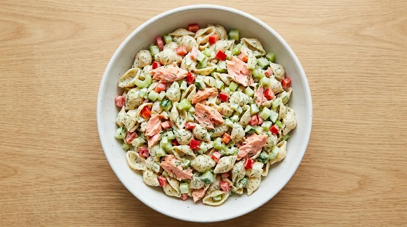 Salmon Pasta Salad Recipe