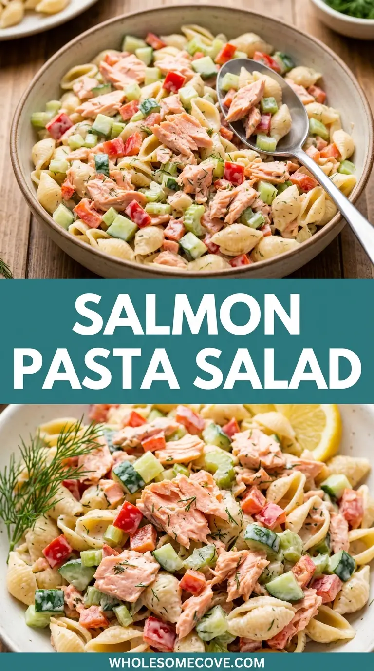 Salmon Pasta Salad Recipe