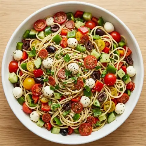 Spaghetti Pasta Salad Recipe