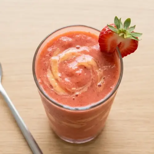 Strawberry Peach Smoothie Recipe