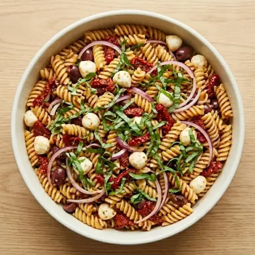 Sun Dried Tomato Pasta Salad Recipe