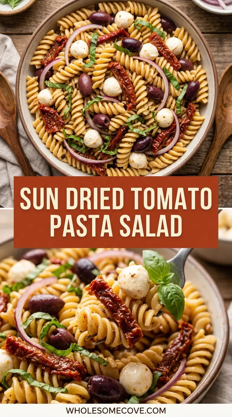 Sun Dried Tomato Pasta Salad Recipe