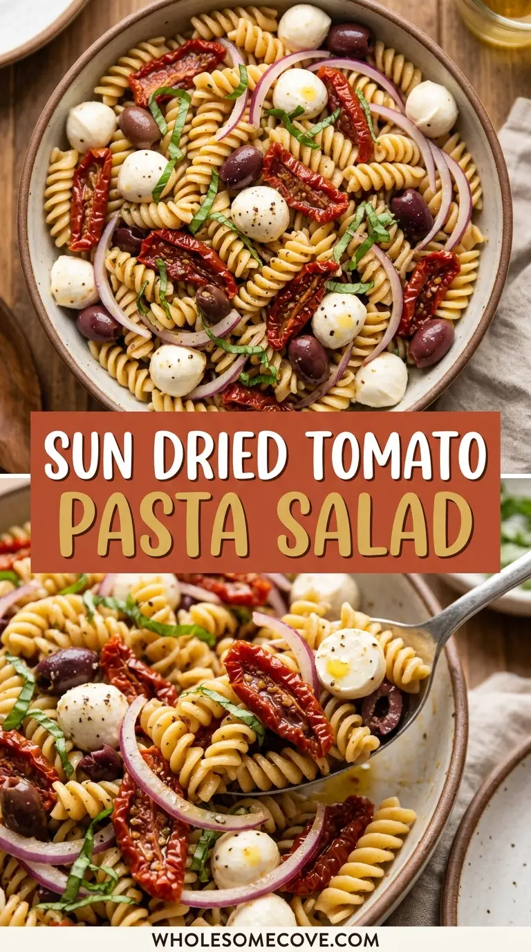 Sun Dried Tomato Pasta Salad Recipe