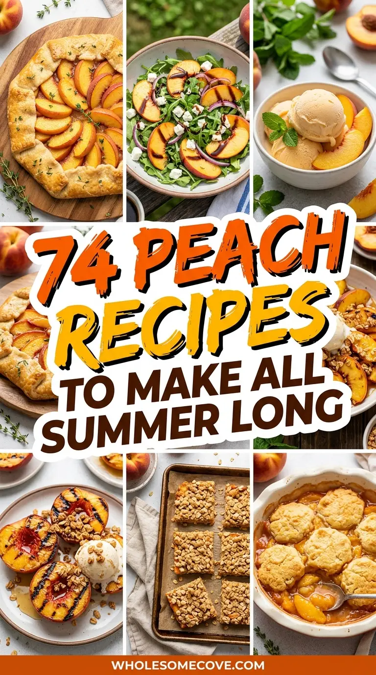 74 Peach Recipes to Make All Summer Long